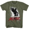 Cocaine Bear – Movie Poster Light – American Classics – Solid Green Adult Short Sleeve T-Shirt