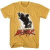 Cocaine Bear – Movie Poster Light – American Classics – Solid Yellow Adult Short Sleeve T-Shirt
