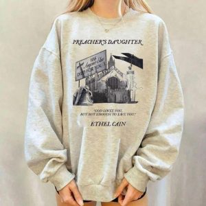 Ethel Cain Preacher’s Daughter poster Sweatshirt
