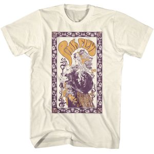 Pink Floyd – Poster Recolor – American Classics – Solid Off-White Adult Short Sleeve T-Shirt