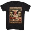 Step Brothers – Fight Poster – Licensed Adult Short Sleeve T-Shirt