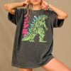 Vintage Godzilla Graphic T-Shirt, Japanese Monster Movie Poster Shirt, Retro Godzilla Art Tee Memorabilia for Men and Women