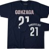 Gonzaga Basketball Courtney Vandersloot 21
