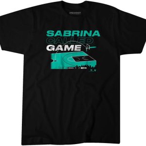 Sabrina Ionescu Called Game from the Logo