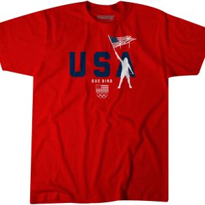 Team USA Sue Bird Flag Bearer