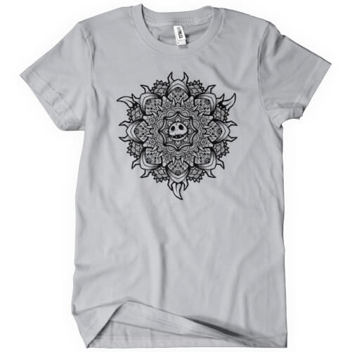Skellington Mandala T-Shirt Skellington Mandala T-Shirt
