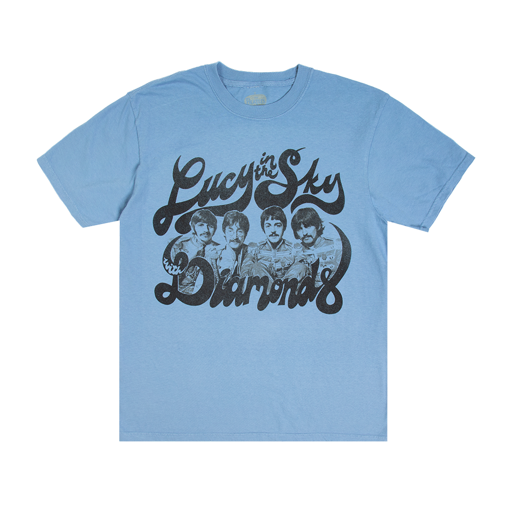 Lucy in the Sky with Diamonds Blue T-Shirt Lucy in the Sky with Diamonds Blue T-Shirt