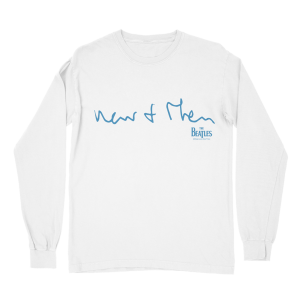 Now and Then Clock White Longsleeve Shirt