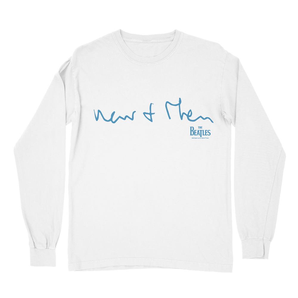 Now and Then Clock White Longsleeve Shirt Now and Then Clock White Longsleeve Shirt