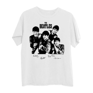 The Beatles Photo White T-Shirt