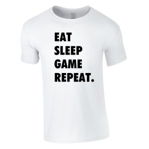 Eat Sleep Game Repeat T-Shirt