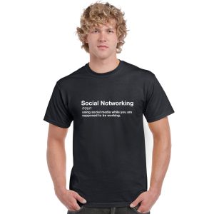 Social Notworking Men’s T-Shirt