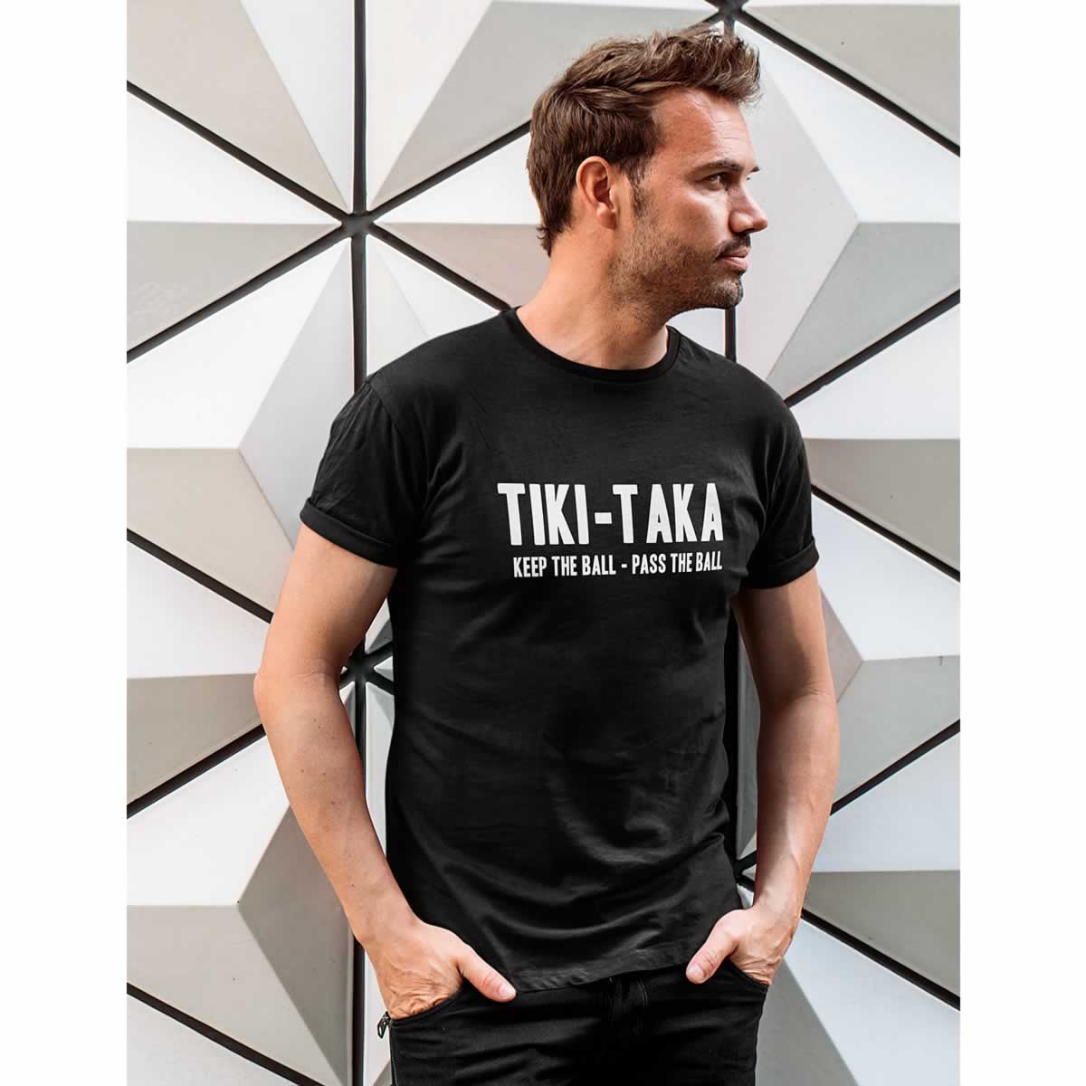 Tiki-Taka Football T-Shirt Tiki-Taka Football T-Shirt