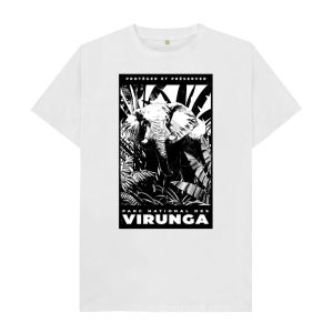 African Elephant Black Print Men’s T-shirt