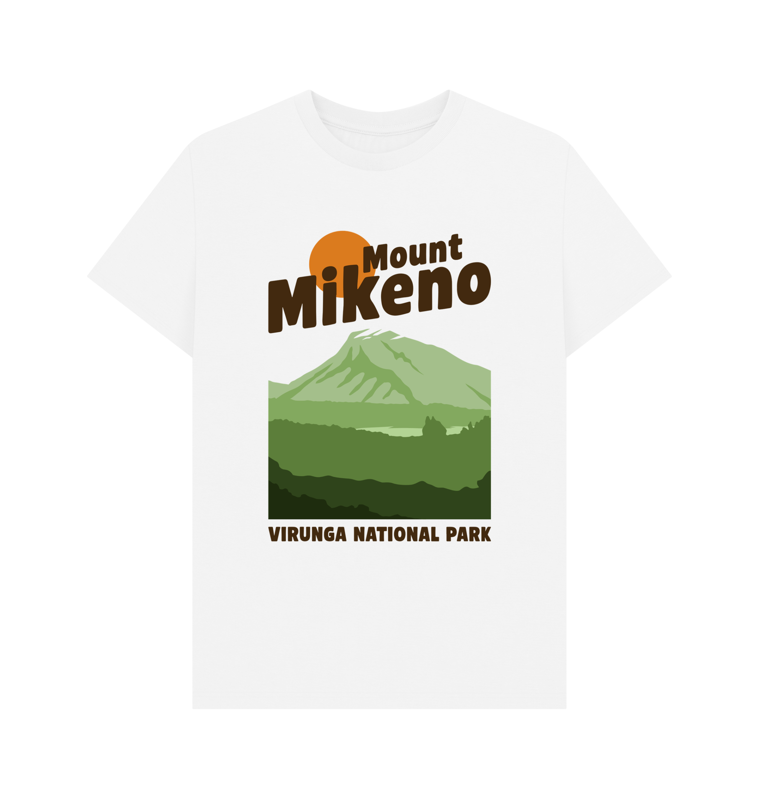 Mount Mikeno Men's T-shirt Mount Mikeno Men's T-shirt